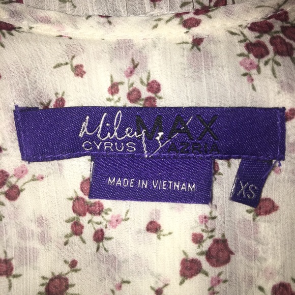 Floral Ruffle Top - Picture 5 of 7